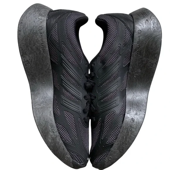 Adidas Adizero Aruku J Mens 7 Black New Swirlfoam JR4061 Running Shoes - Picture 5 of 11